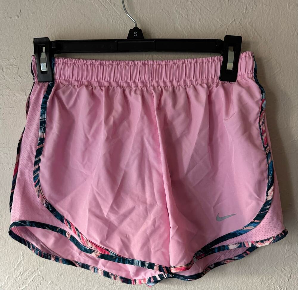Nike Women's Dri Fit Pink Shorts Size S
